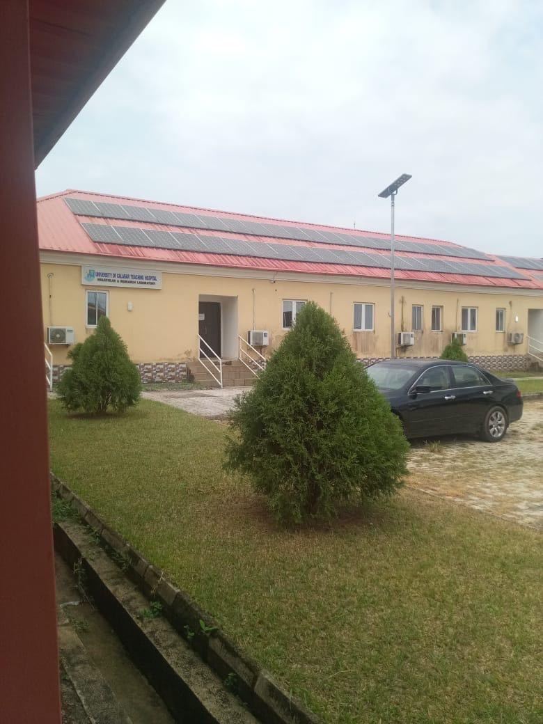 Solar installation at the University of Calabar Teaching Hospital