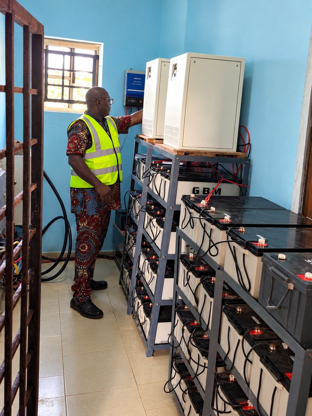Solar installation at Adekunle Ajasin University
